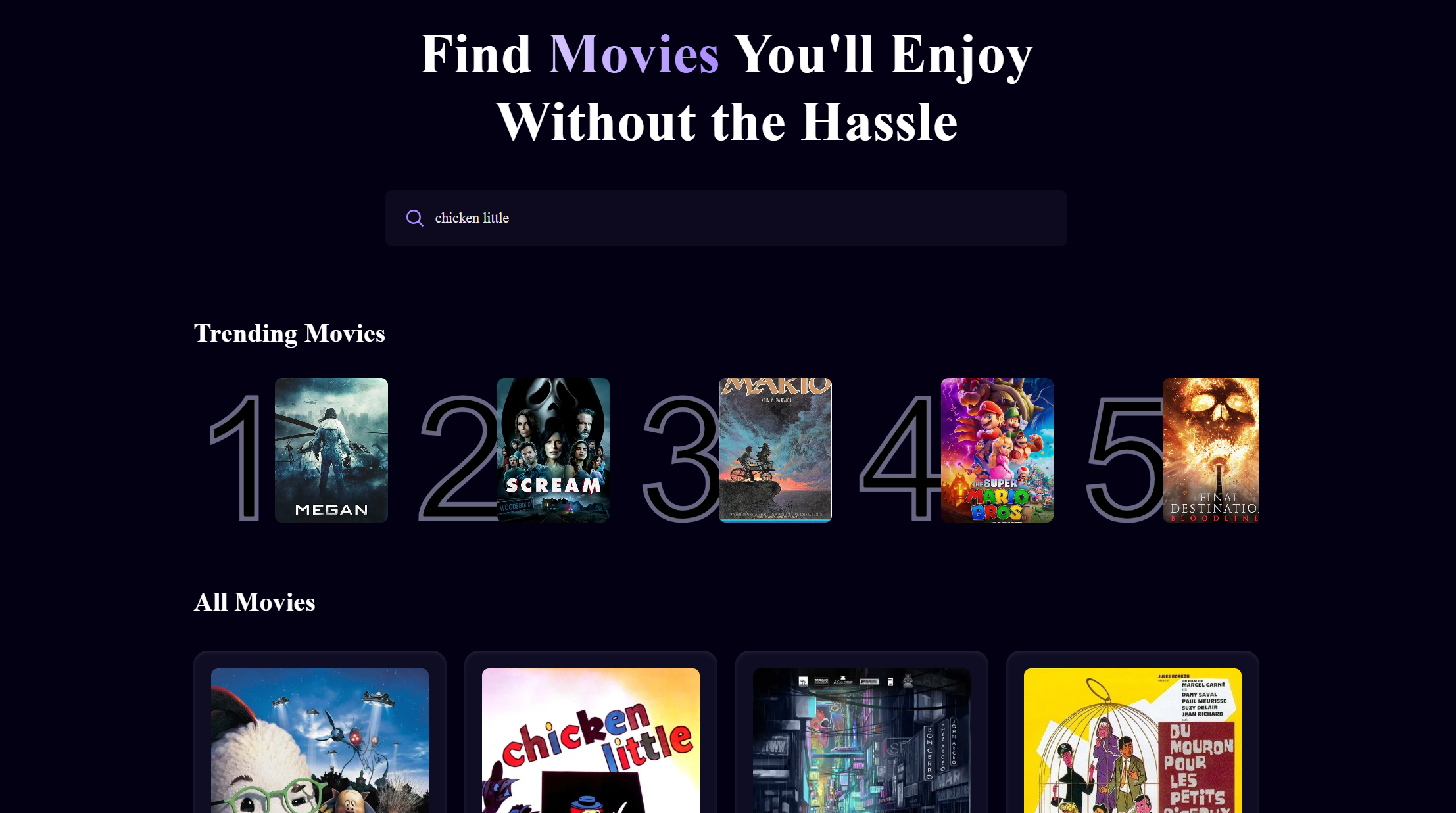 Movie Finder